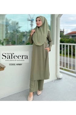 SAFEERA SUIT - ARMY